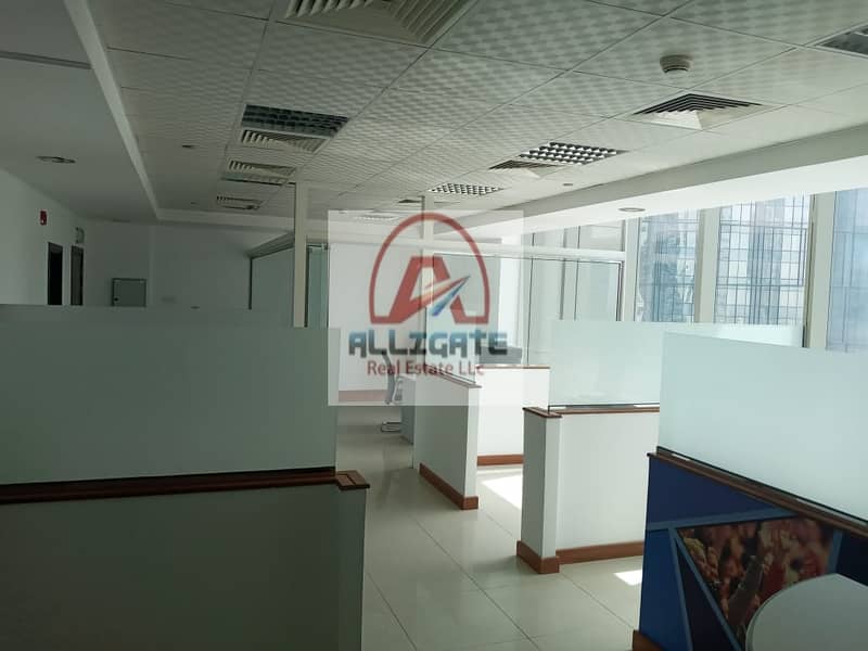 3 DN-Fully Fitted With Partition office vacant for Rent