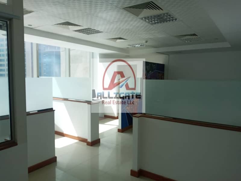 5 DN-Fully Fitted With Partition office vacant for Rent