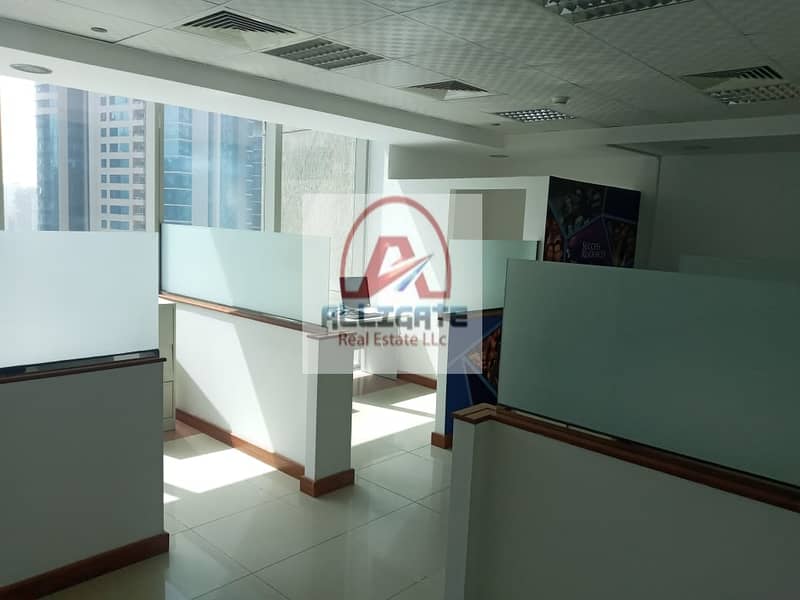 10 DN-Fully Fitted With Partition office vacant for Rent