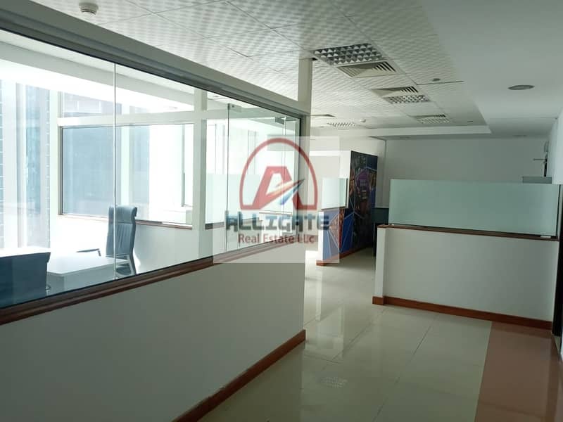 11 DN-Fully Fitted With Partition office vacant for Rent
