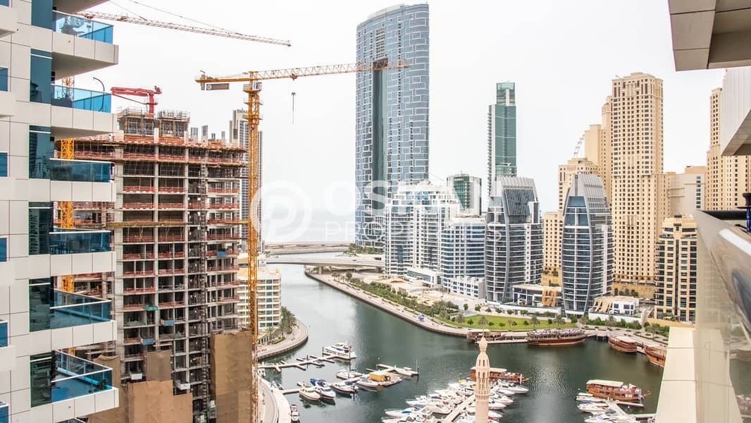 Marina view | Unfurnished | 1 Cheque Only