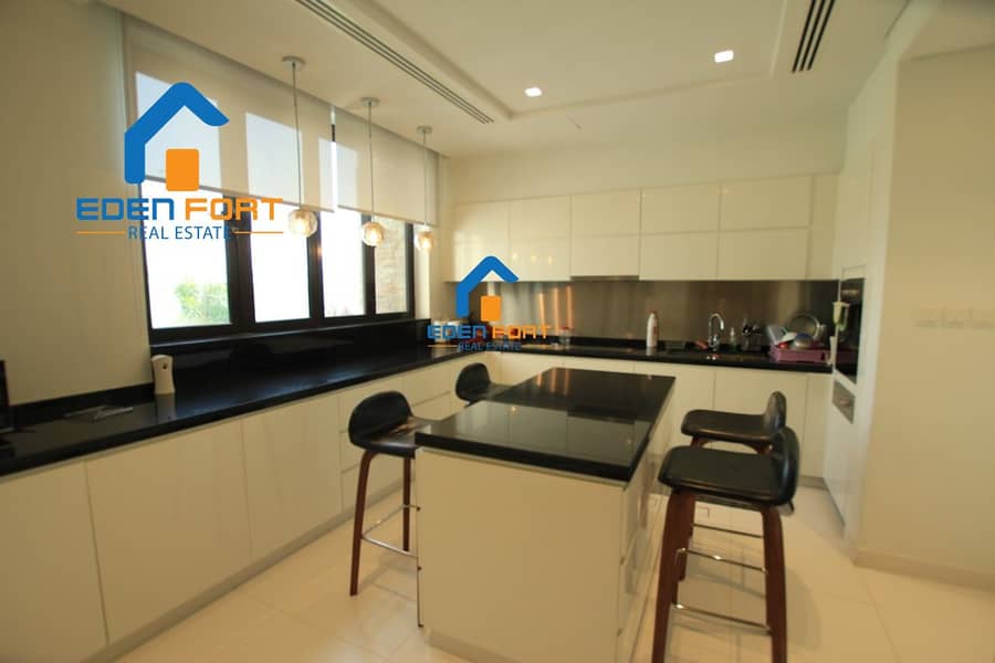 10 Fully Furnished 4 Bed Room + Maid + Study Townhouse