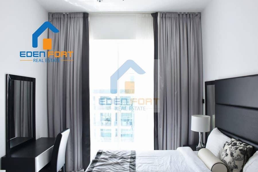 3 Multiple Cheques | Fully Furnished | studio Flat