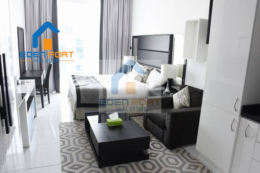 6 Multiple Cheques | Fully Furnished | studio Flat