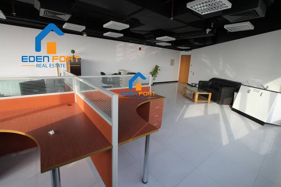 7 Office in Business Tower for Rent with 2 Car Parking's