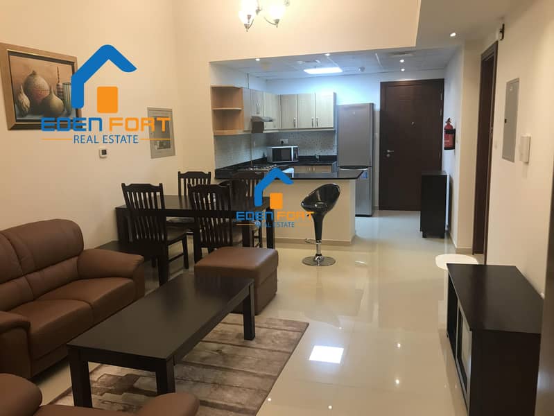 3 GOLF VIEW FULLY FURNISHED 1BHK IN ELITE-8 . .