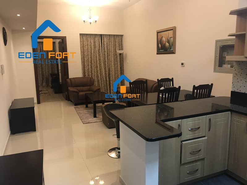 4 GOLF VIEW FULLY FURNISHED 1BHK IN ELITE-8 . .