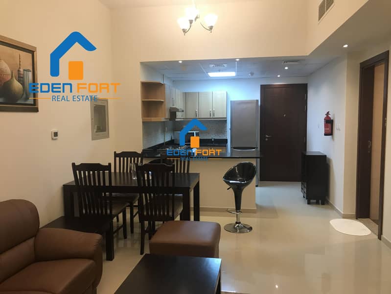 5 GOLF VIEW FULLY FURNISHED 1BHK IN ELITE-8 . .