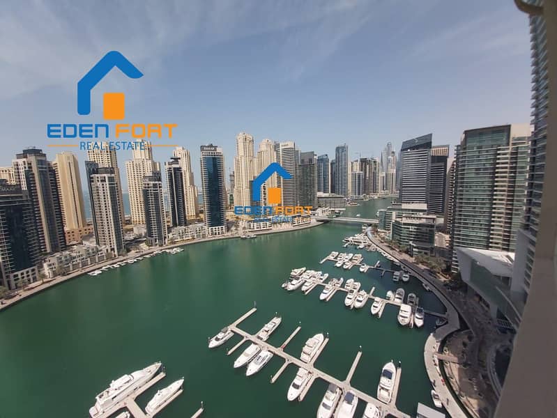 位于迪拜码头，滨海风帆塔楼 3 卧室的顶楼公寓 249000 AED - 5801797