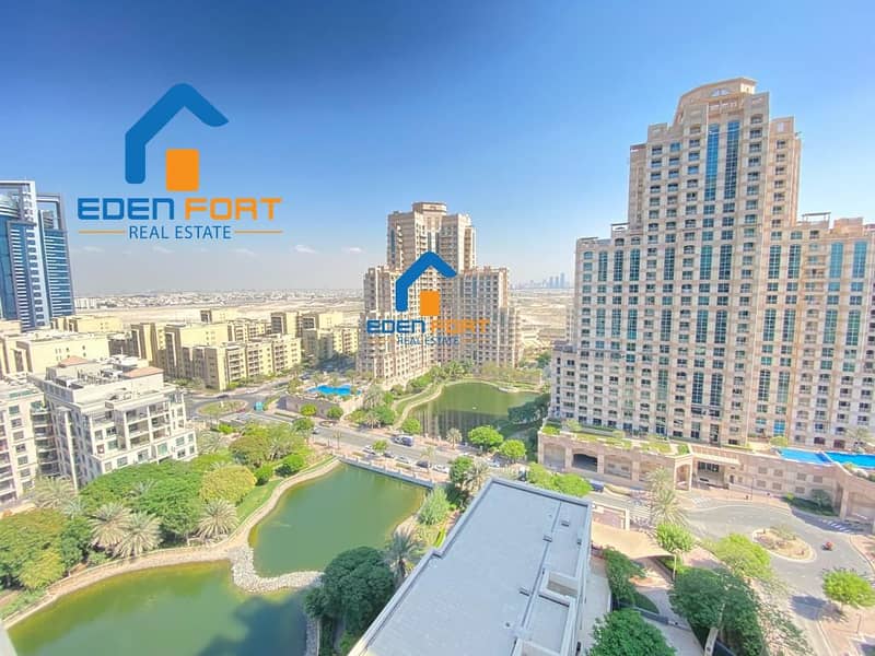 位于景观公寓社区，锦绣前程，锦绣前程北 1 卧室的公寓 1450000 AED - 5444044