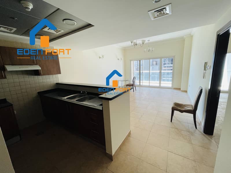 12 Chiller Free Unfur 1 bhk in Golf View Residence 35k