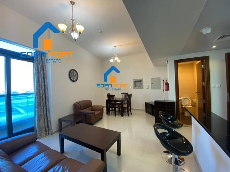 2 GOLF VIEW  FURNISHED 1BHK IN ELITE