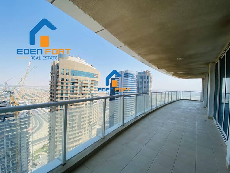 15 BEAUTIFUL 3BR+MAID UNFURNISHED IN LAGUNA TOWER JLT