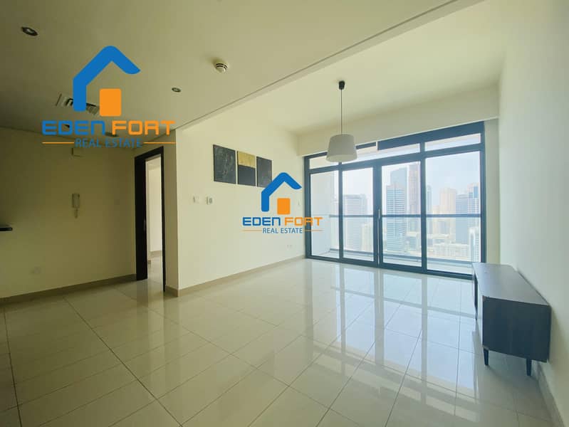 11 HIGH FLOOR SEA VIEW UNFURNISHED 1 BHK IN JLT