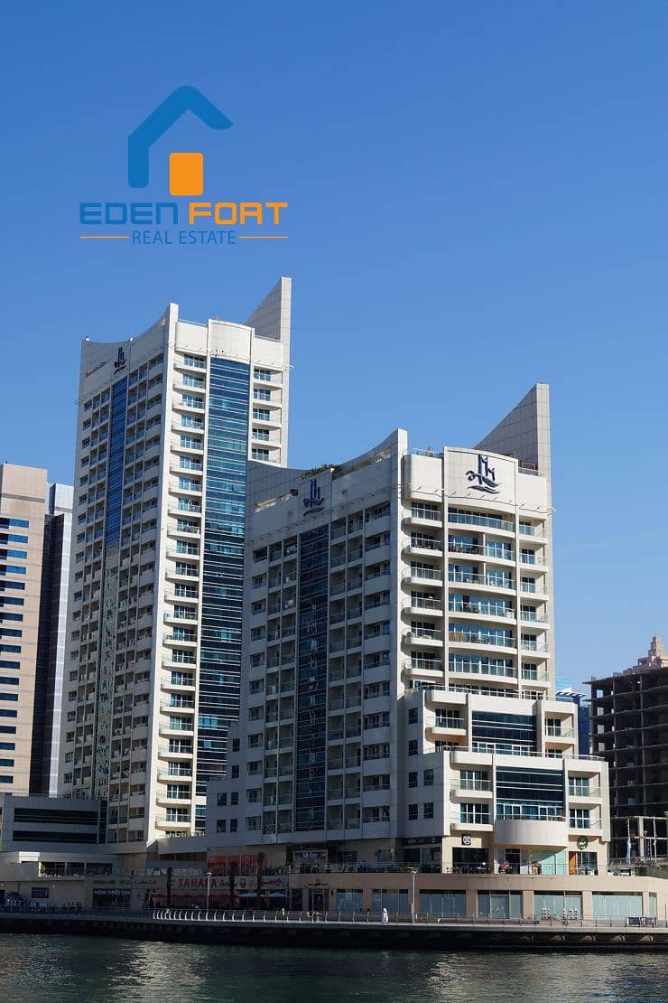 位于迪拜码头，滨海景观大厦，滨海景观大厦A座 1 卧室的公寓 90000 AED - 6381491