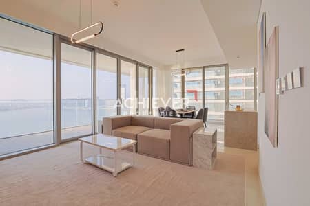 3 Cпальни Апартаменты в аренду в Дубай Харбор, Дубай - Beach Isle T-2 1208 (1). JPG