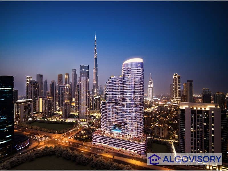 2 Imperial Avenue Night with Burj Khalifa Background. jpg