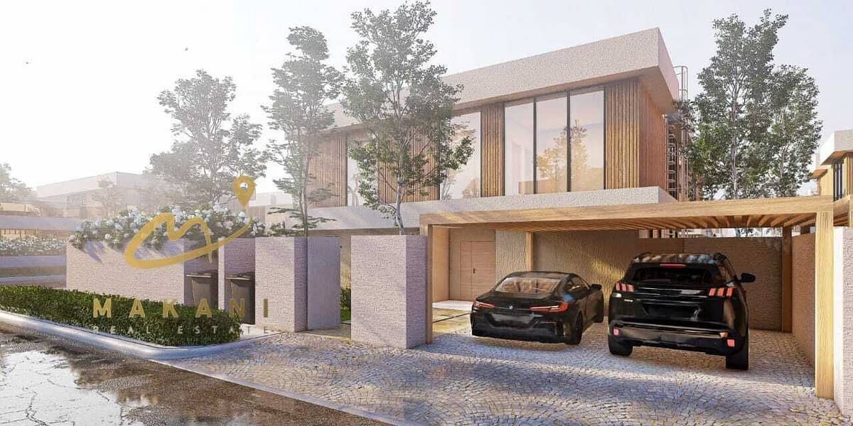 Own your villa in the Al-Tayy area, the Shoumous project, with a 10% down payment and an installment with the developer after receipt. Only Arab natio