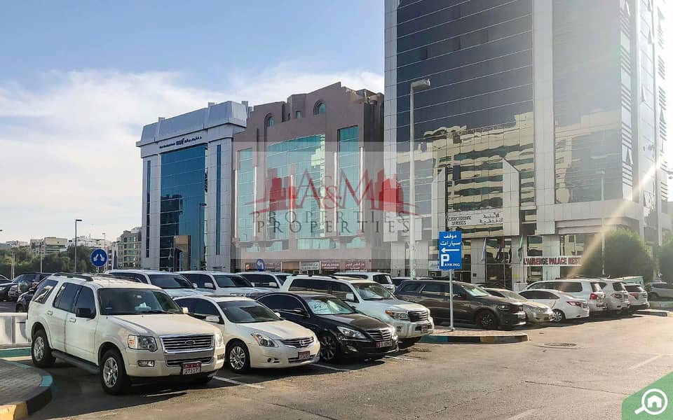 10 Excellent 1 Bedroom Apatment with Builtin Wardrobs in Heart of Al Nahyan 50000 only. !