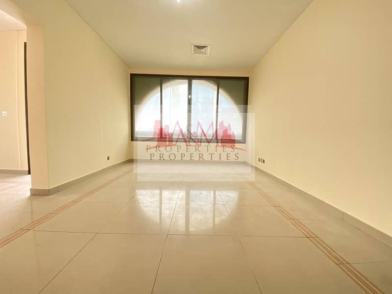 3 EXCELLENT OFFER 3 Bedroom Apartment with Balcony and Maids room 80000 only at Airport road. . !