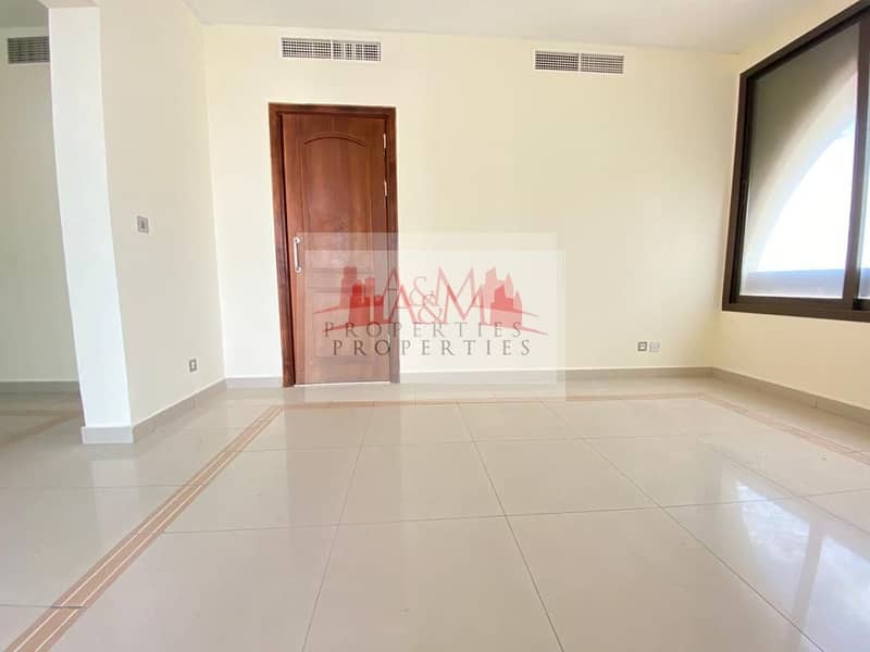 9 EXCELLENT OFFER 3 Bedroom Apartment with Balcony and Maids room 80000 only at Airport road. . !