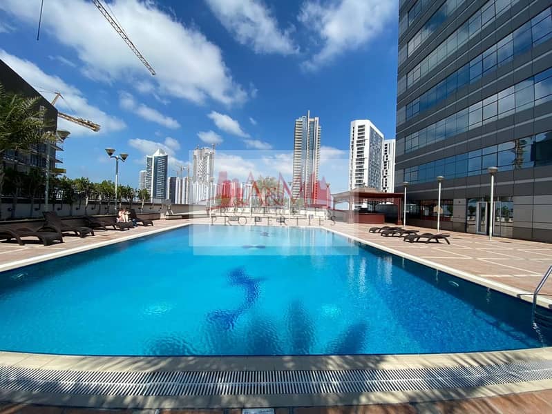 16 EXCELLENT LIVING: In Reem Island 2 Bedroom Apartment with Maids room and Balcony All Facilities available  75000 only. . !