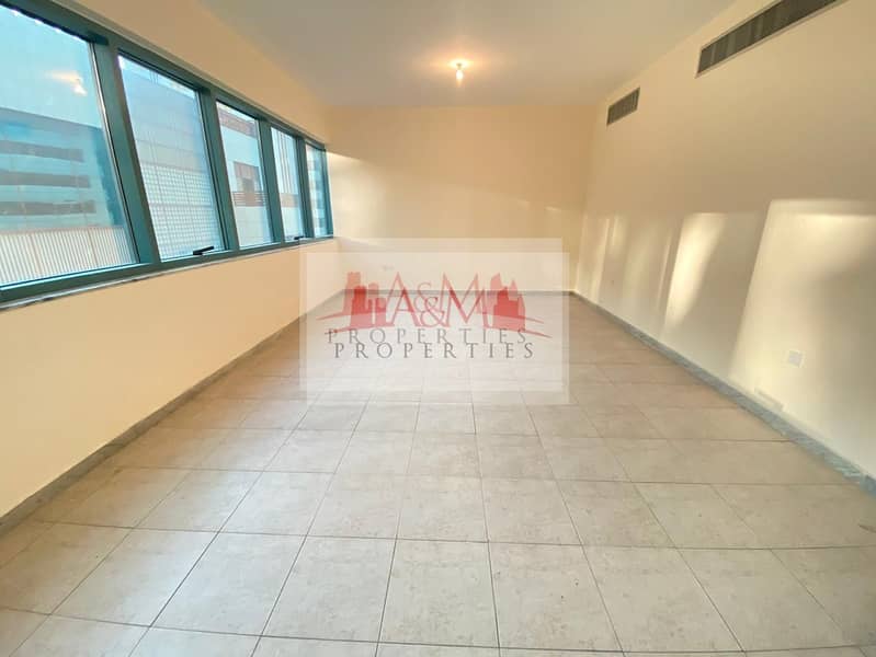 2.5 % COMMISSION. : AMAZING Two Bedroom Apartment  with Balcony  at Liwa Street for AED 60,000 Only. !