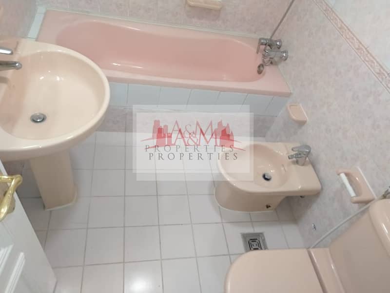 13 SPACIOUS. : 1 Bedroom Apartment in a prime location of Al Nahyan Area 45000 only. !