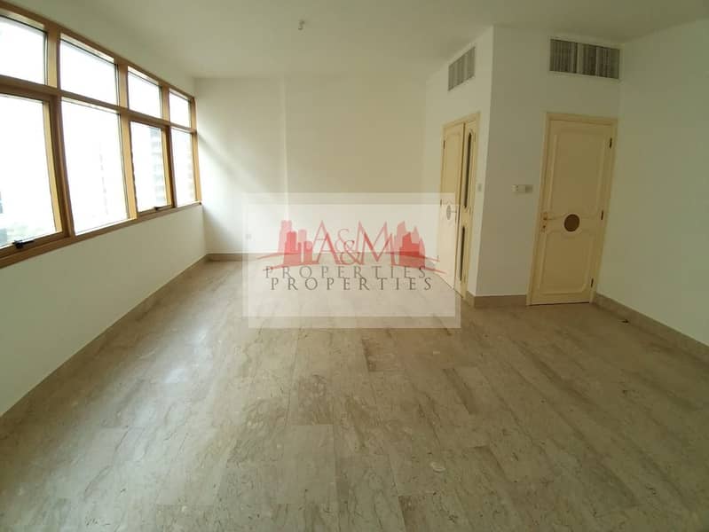 3 AMAZING OFFER. :3 Bedroom Apartment with maids room in khalidiyah for 70