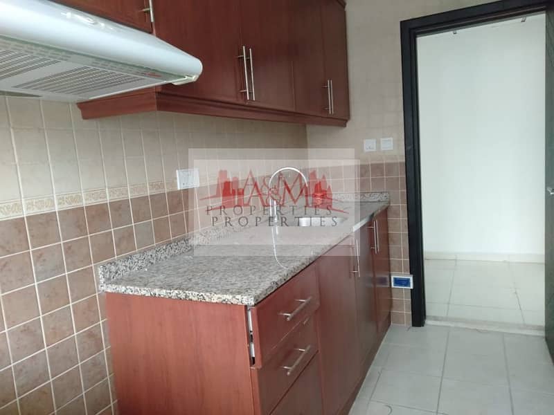 13 EXCELLENT DEAL. : 1 Bedroom Apartment with Balcony and Basement Parking in Mamoura for 45