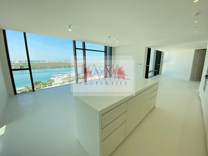 4 ONE MONTH FREE. : Brand New 2 Bedroom Apartment with Maids room and Balcony in RDK Tower for 152