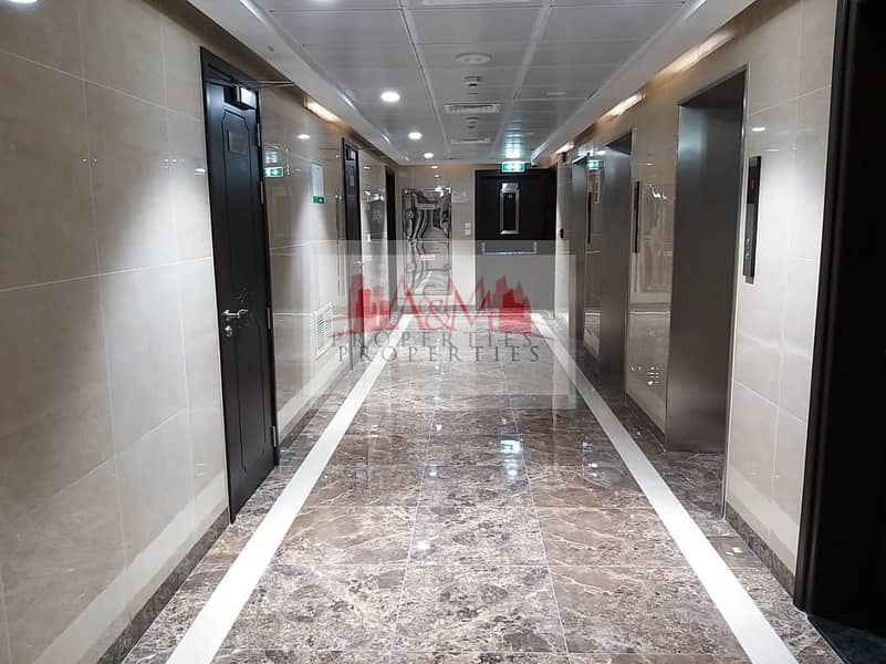 BRAND NEW. : Two Bedroom Apartment with Basement  Parking at Khalifa Street for AED 70