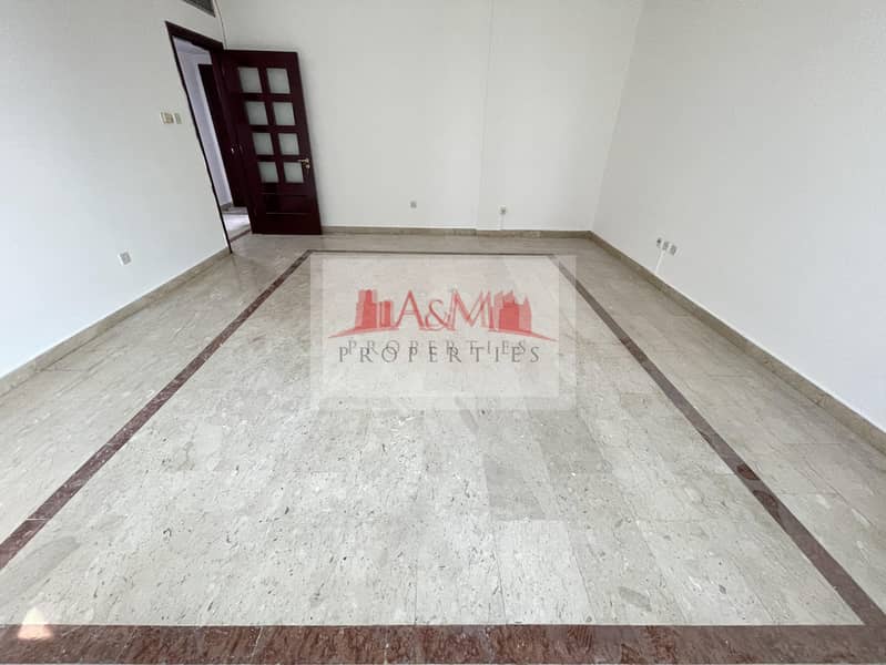 ONE MONTH FREE . :Three Bedroom Apartment with Balcony at Najda Street for AED 58,000 Only. !!!!