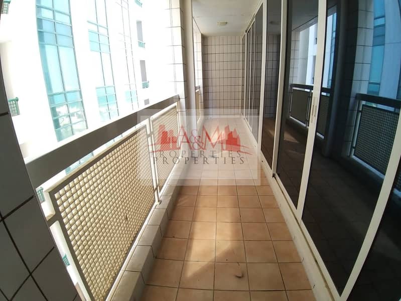 SPACIOUS. : Two Bedroom Apartment with Balcony & Basement parking for AED 70,000 . . !!