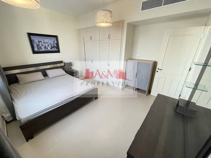 4 FULLY FURNISHED. : One Bedroom Apartment with Basement parking for AED 60