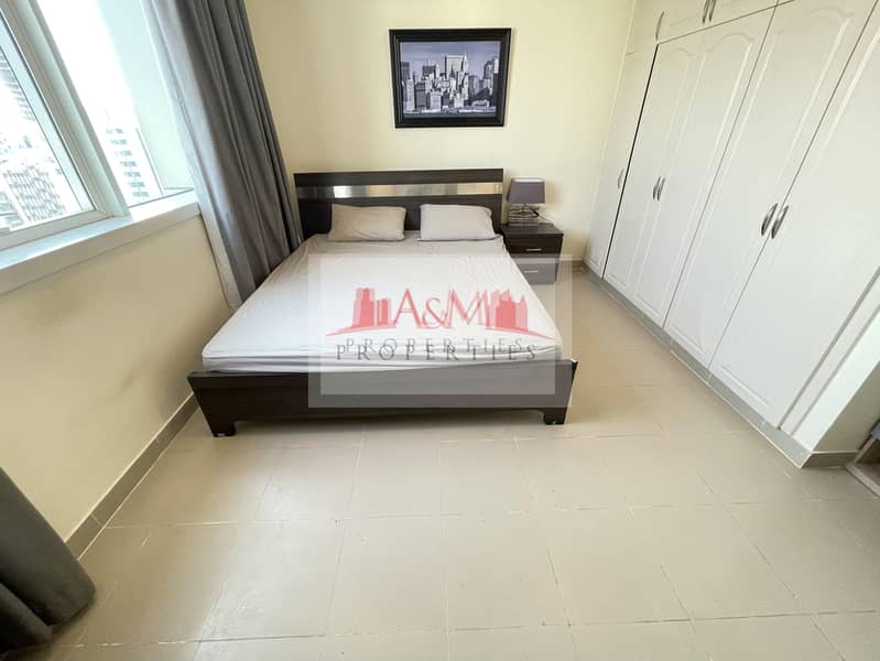 6 FULLY FURNISHED. : One Bedroom Apartment with Basement parking for AED 60