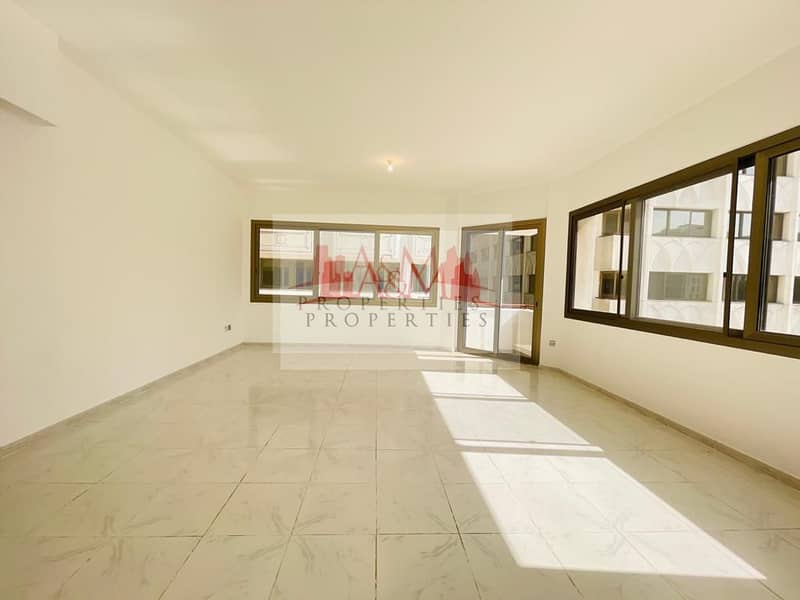 EXCELLENT DEAL. : Two Bedroom Apartment with Balcony & Parking for AED 60,000 Only. !!