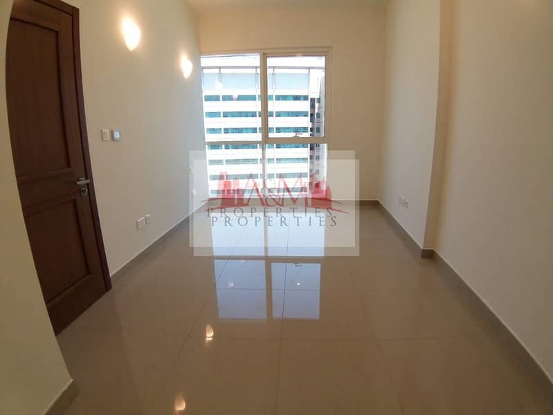 BRAND NEW. : One Bedroom Apartment with all Facilities in Corniche for AED 45,000 Only. !!
