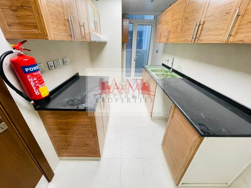 12 FIRST  TENANT. : One Bedroom Apartment  with Balcony & Basement Parking for AED 45