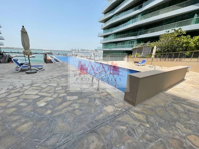 23 You’ll fall in LOVE with the VIEW. : One Bedroom Apartment with Sea View & all Facilities for AED 93