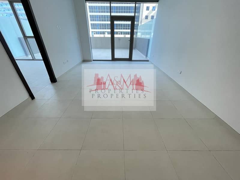 FIRST TENANT. : One Bedroom Apartment with Big Courtyard & Facilities for AED 65,000 Only. !!