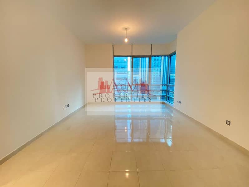 BRAND NEW. : Two Bedroom Apartment with Excellent Finishing & Basement parking in Mamoura for AED 65,000 only. !!
