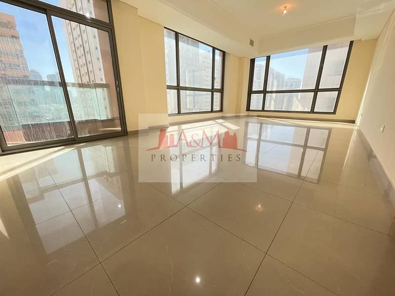 PRIME LOCATION | BEST PRICE | Three Bedroom Apartment with Maids room & all Facilities for AED 115,000 Only. !