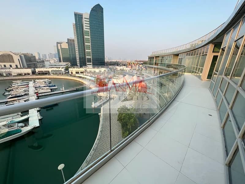 Live By The Water | Royal Three Bedroom Apartment with Maids room & all Facilities in Al Marasy for AED 185,000 Only. !