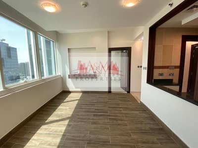 1 Bedroom Flat for Rent in Danet Abu Dhabi, Abu Dhabi - EXCELLENT OFFER. : One Bedroom Apartment with Basement parking and Gym in Danet Abu Dhabi for 44,000 Only. !!