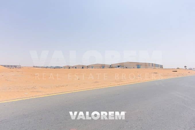Large Size Freehold plot for Sale near MBZ Road in UAQ