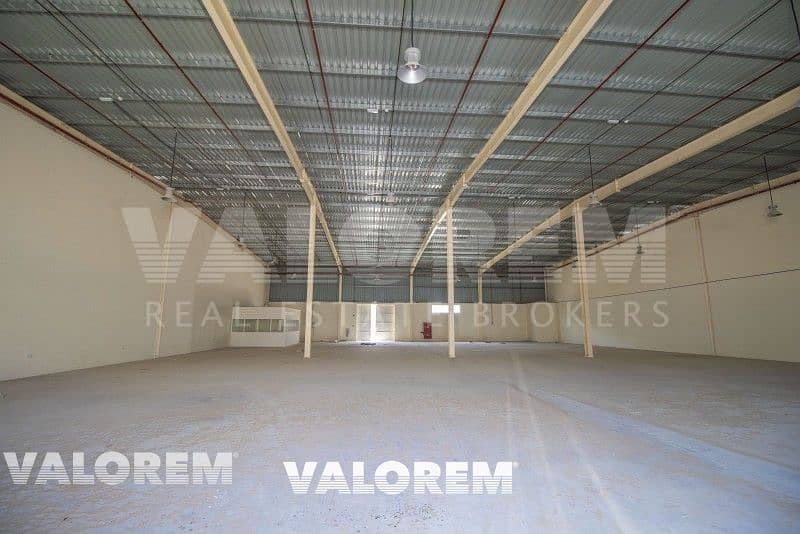 Brand New 52,000 Sqf. Warehouse for rent in Umm Al Q.