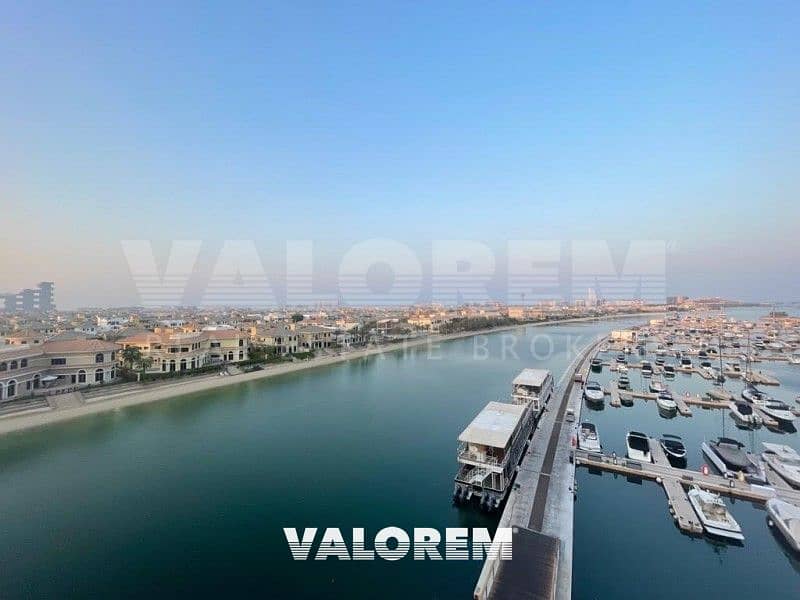Stunning Sea and Burj View | Vacant | High floor