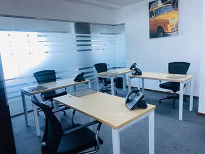Office for Rent in Al Reem Island, Abu Dhabi - ABU DHABI, Tamouh Tower Private office for 1-4 person. png
