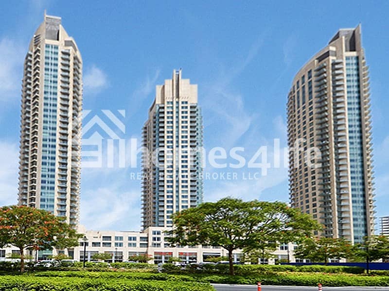 Well Maintained 1 BR | Burj Views Podium